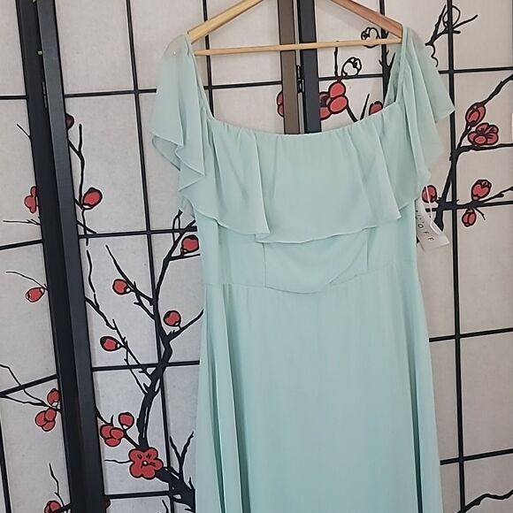 Bill Levkoff Bridesmaid Dress Style 1500 - Chiffon - Picture 5 of 13